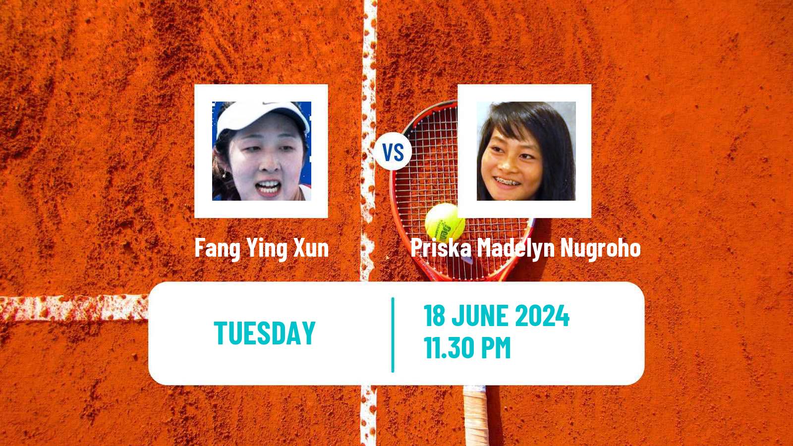 Tennis ITF W35 Luzhou Women Fang Ying Xun - Priska Madelyn Nugroho