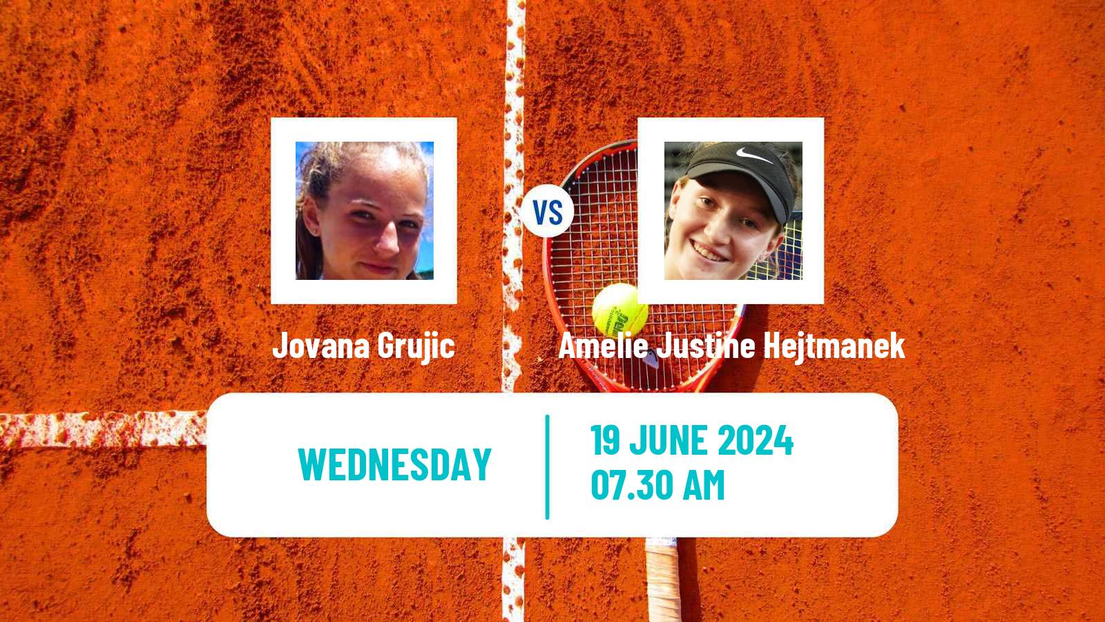 Tennis ITF W15 Kursumlijska Banja 8 Women Jovana Grujic - Amelie Justine Hejtmanek