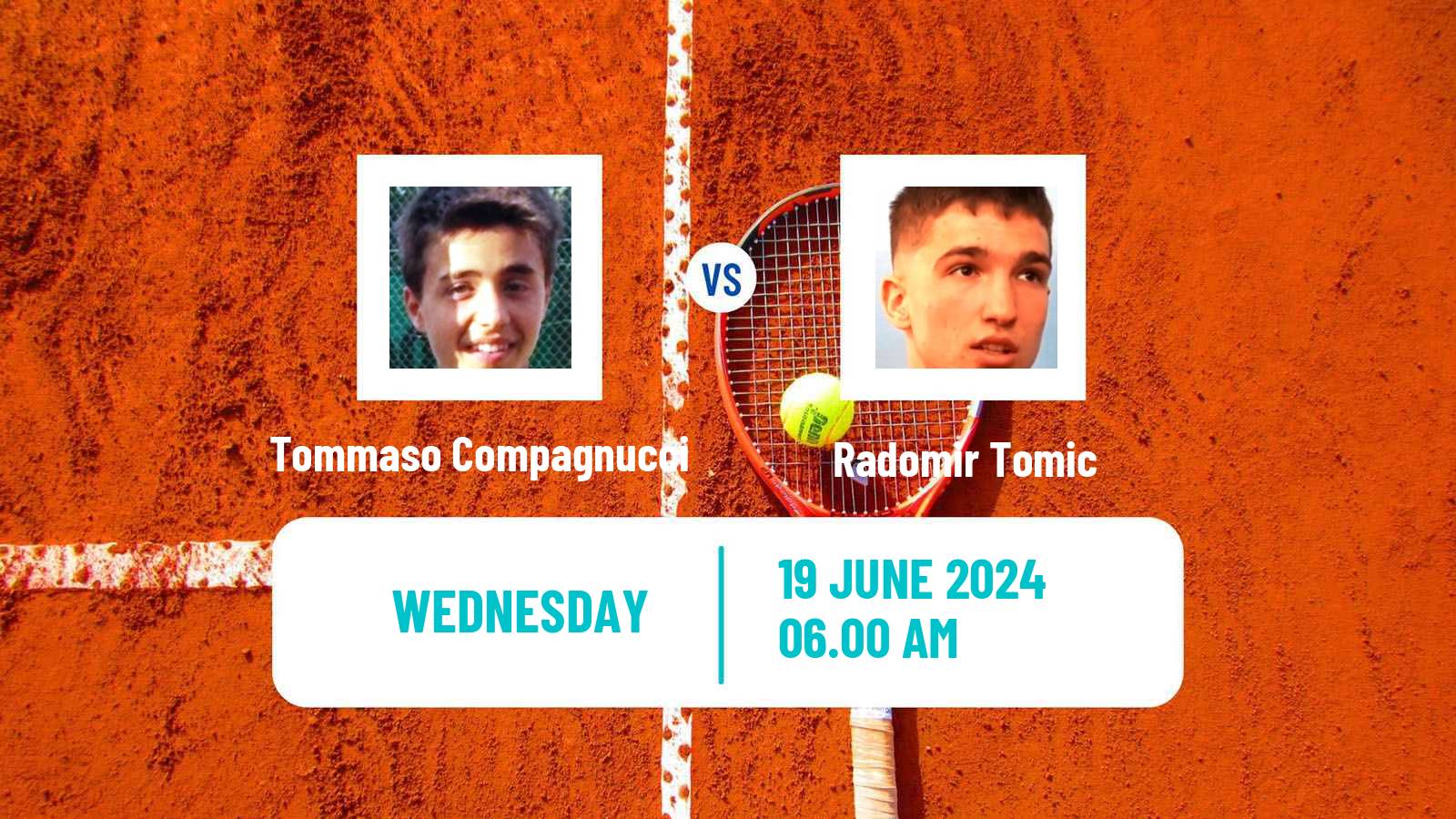 Tennis ITF M15 Kursumlijska Banja 8 Men Tommaso Compagnucci - Radomir Tomic