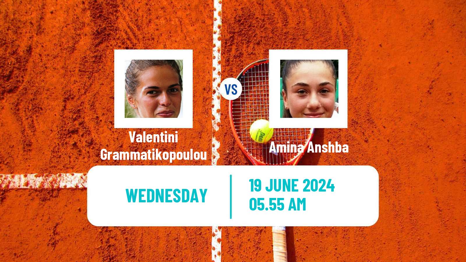 Tennis ITF W75 Olomouc Women Valentini Grammatikopoulou - Amina Anshba