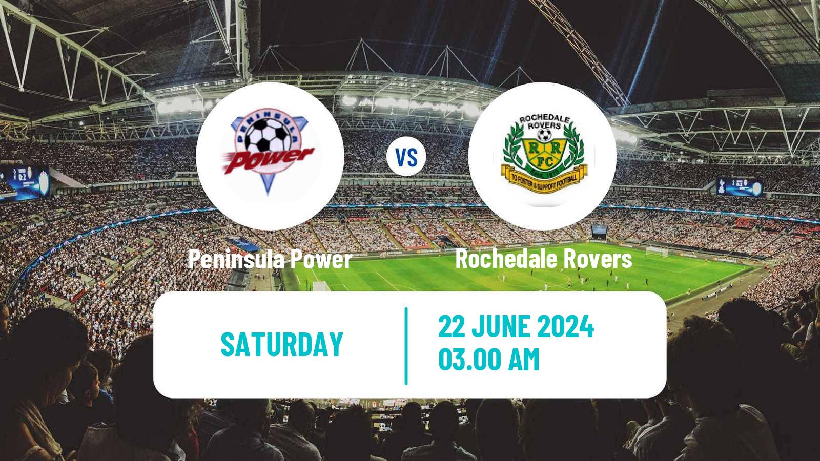 Soccer Australian NPL Queensland Peninsula Power - Rochedale Rovers