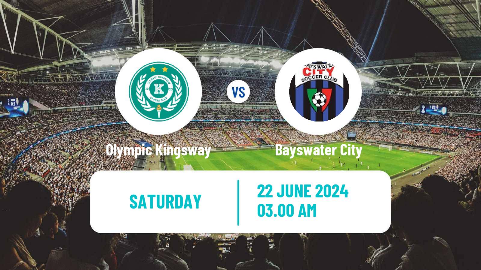 Soccer Australian NPL Western Australia Olympic Kingsway - Bayswater City