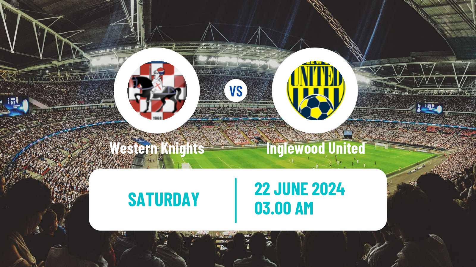 Soccer Australian NPL Western Australia Western Knights - Inglewood United