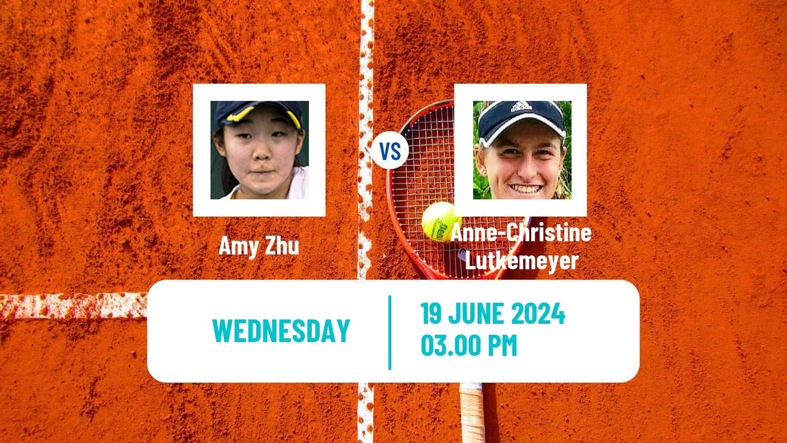 Tennis ITF W15 Rancho Santa Fe Ca Women Amy Zhu - Anne-Christine Lutkemeyer