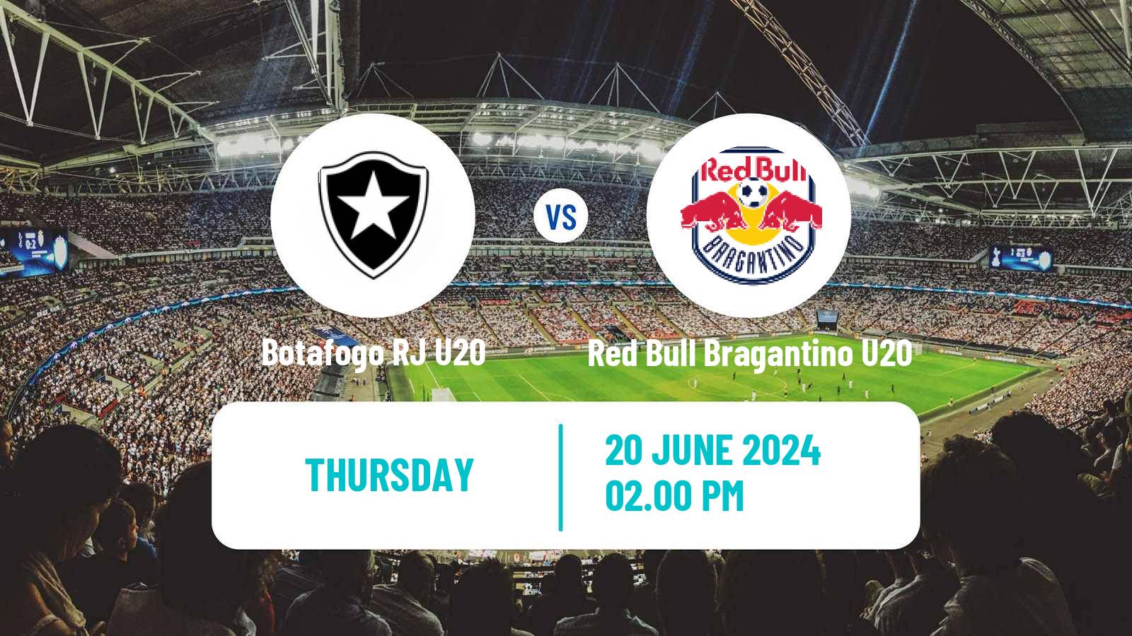 Soccer Brasileiro U20 Botafogo RJ U20 - Red Bull Bragantino U20