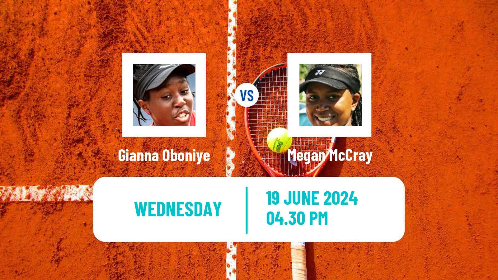 Tennis ITF W15 Rancho Santa Fe Ca Women Gianna Oboniye - Megan McCray