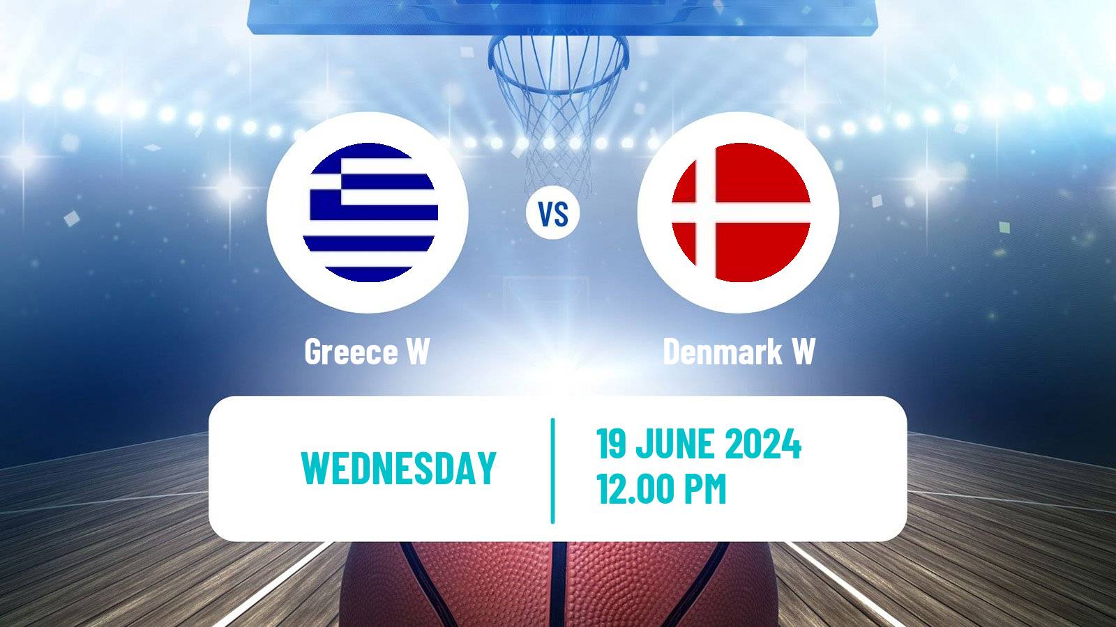 Basketball Friendly International Basketball Women Greece W - Denmark W