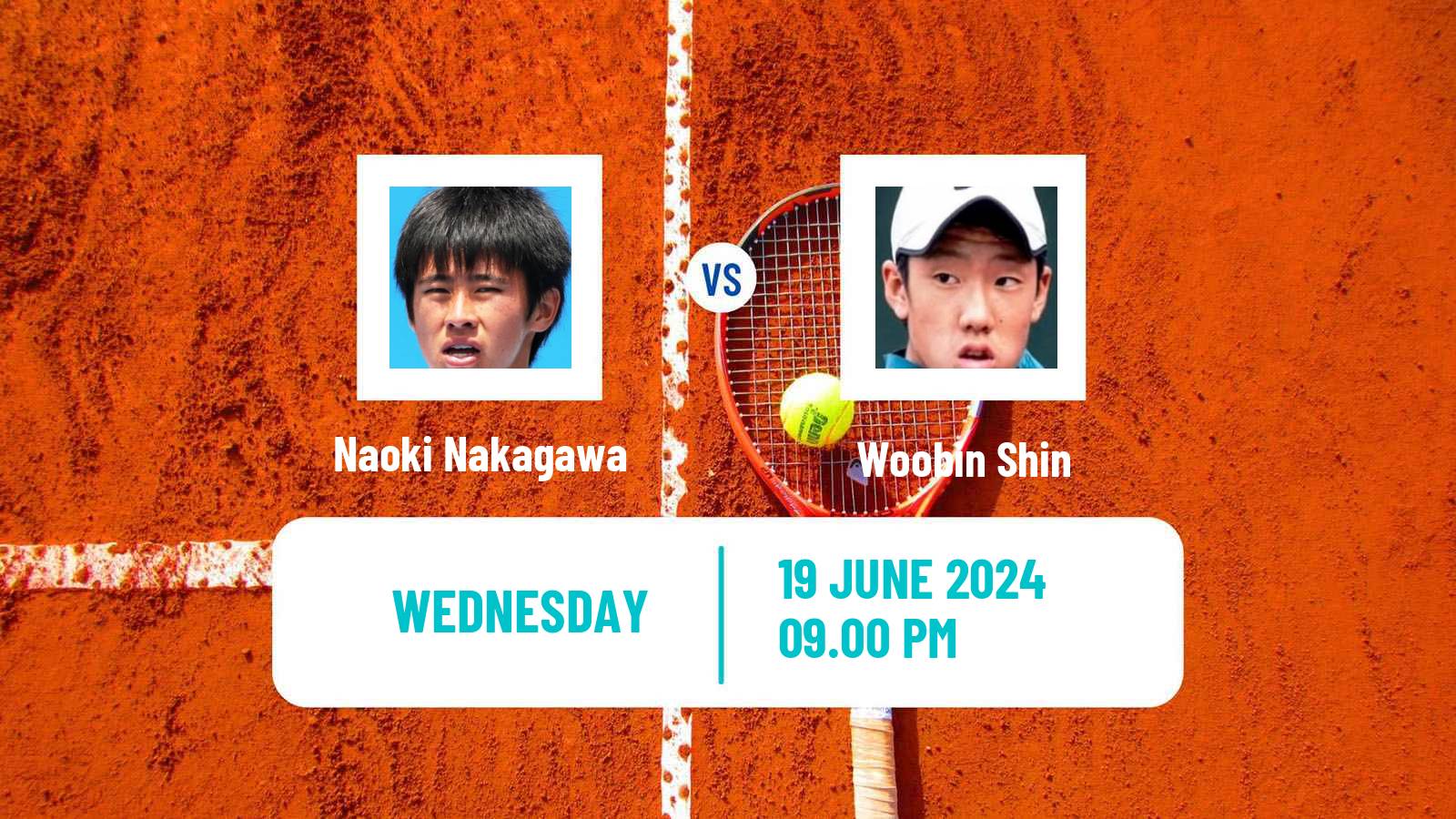 Tennis ITF M25 Changwon Men Naoki Nakagawa - Woobin Shin