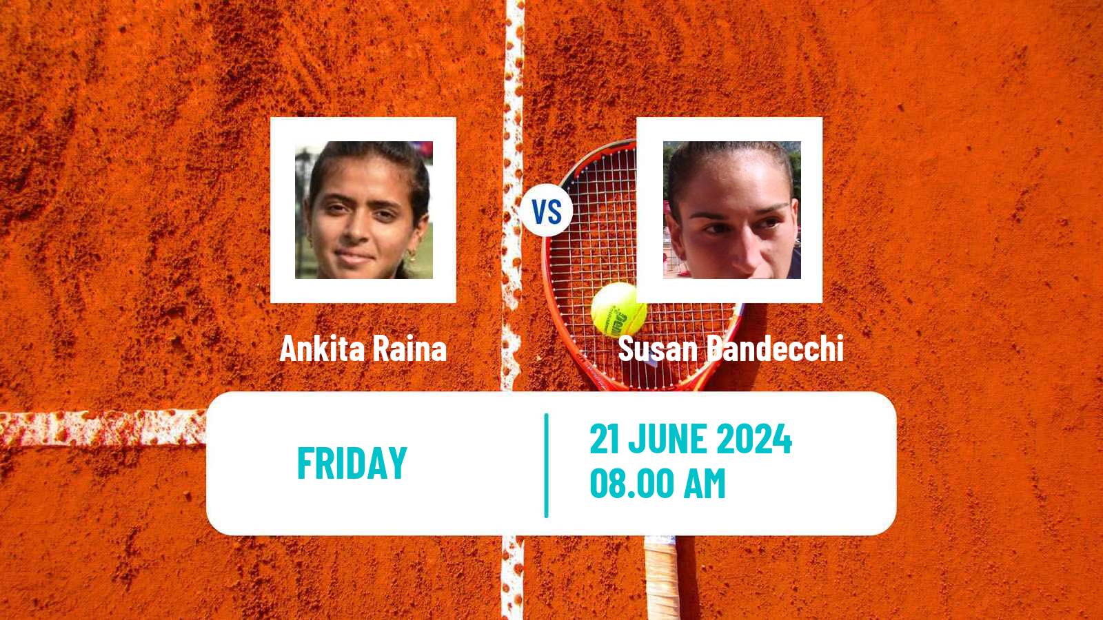 Tennis Gaiba Challenger Women Ankita Raina - Susan Bandecchi