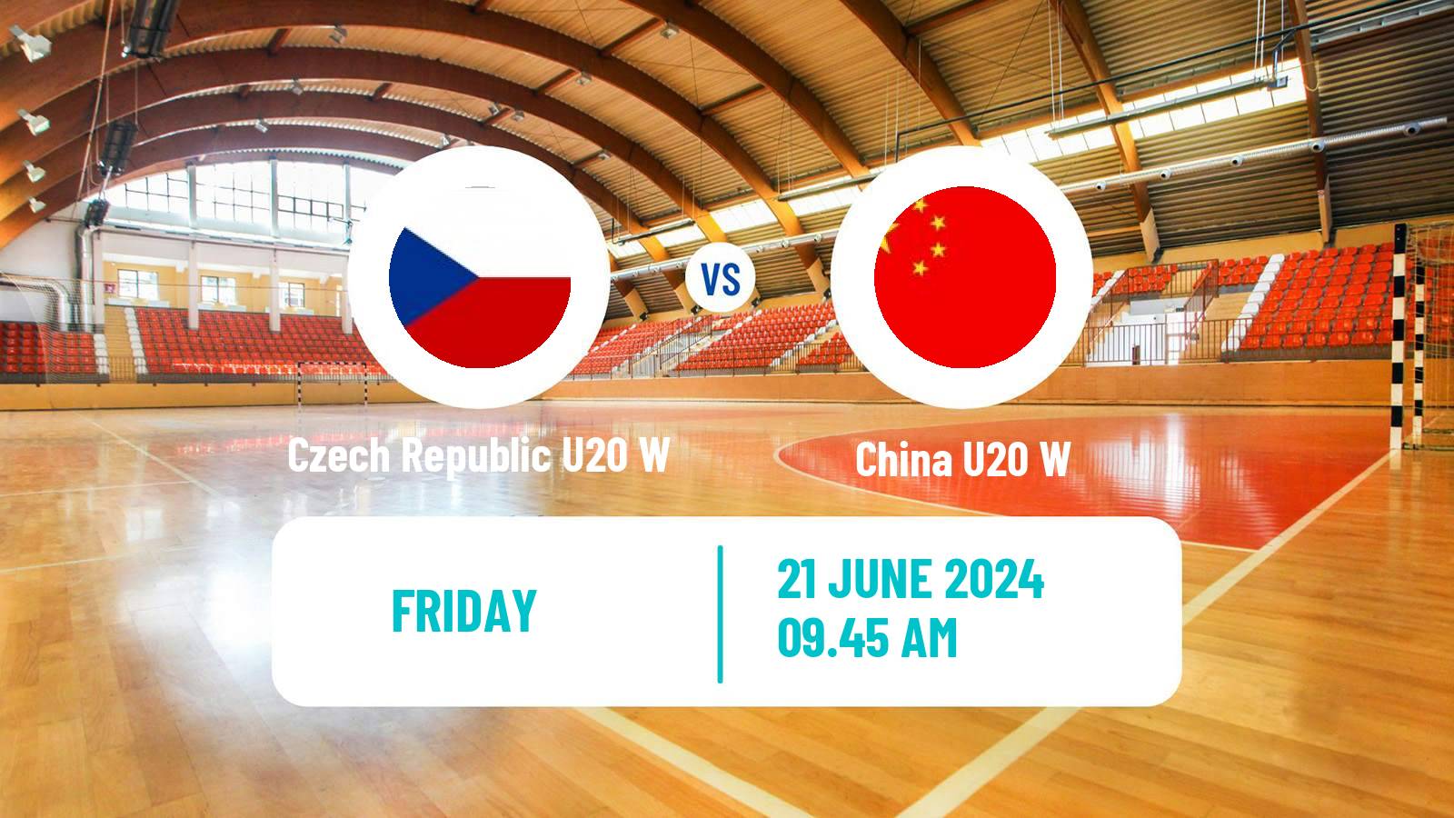 Handball World Championship U20 Handball Women Czech Republic U20 W - China U20 W