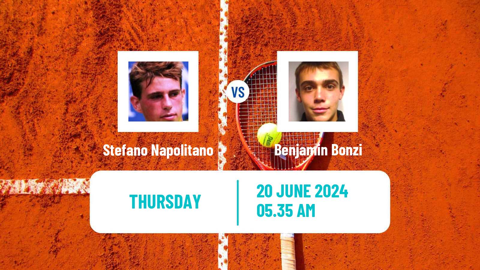 Tennis Ilkley Challenger Men Stefano Napolitano - Benjamin Bonzi