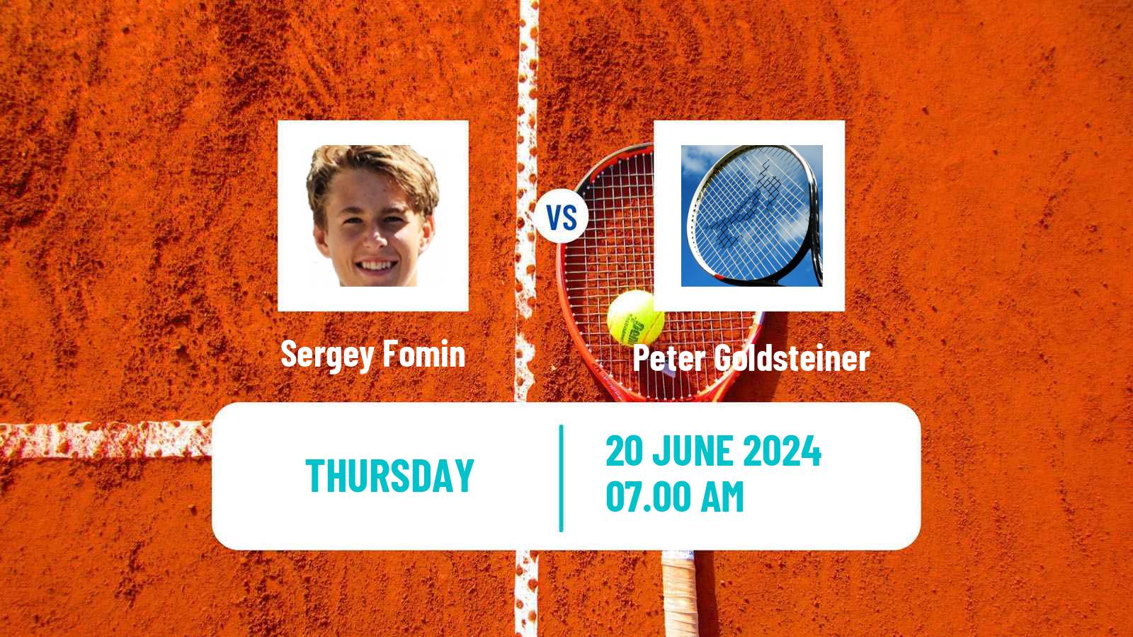 Tennis ITF M15 Saarlouis Men Sergey Fomin - Peter Goldsteiner