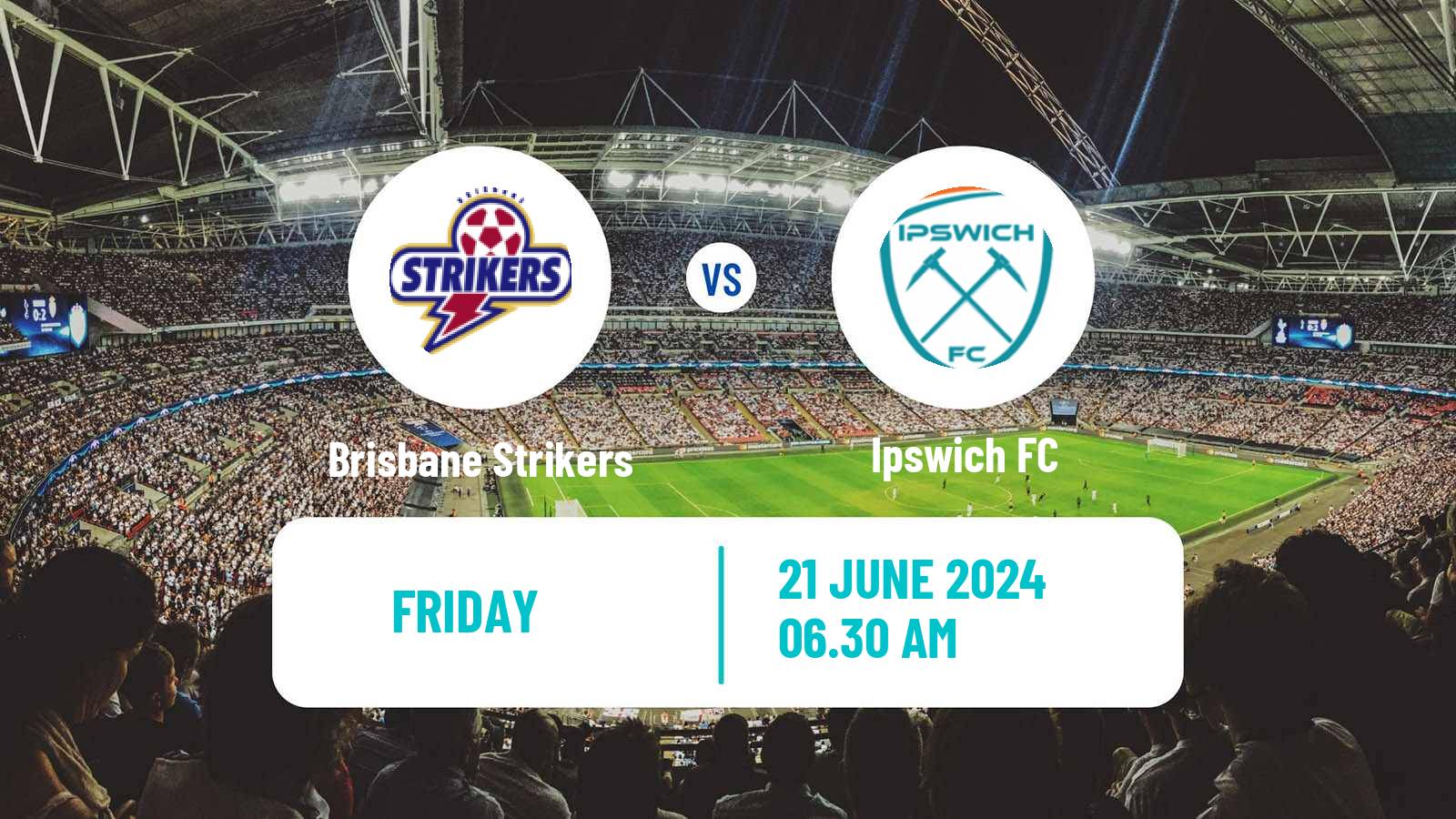 Soccer Australian Queensland Premier League Brisbane Strikers - Ipswich FC