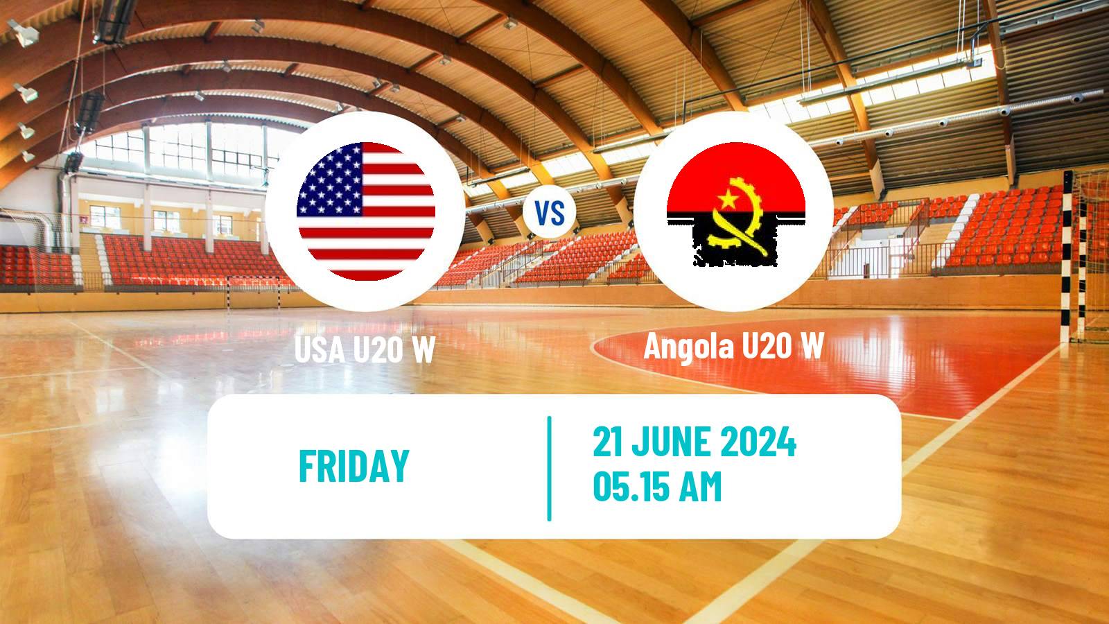 Handball World Championship U20 Handball Women USA U20 W - Angola U20 W