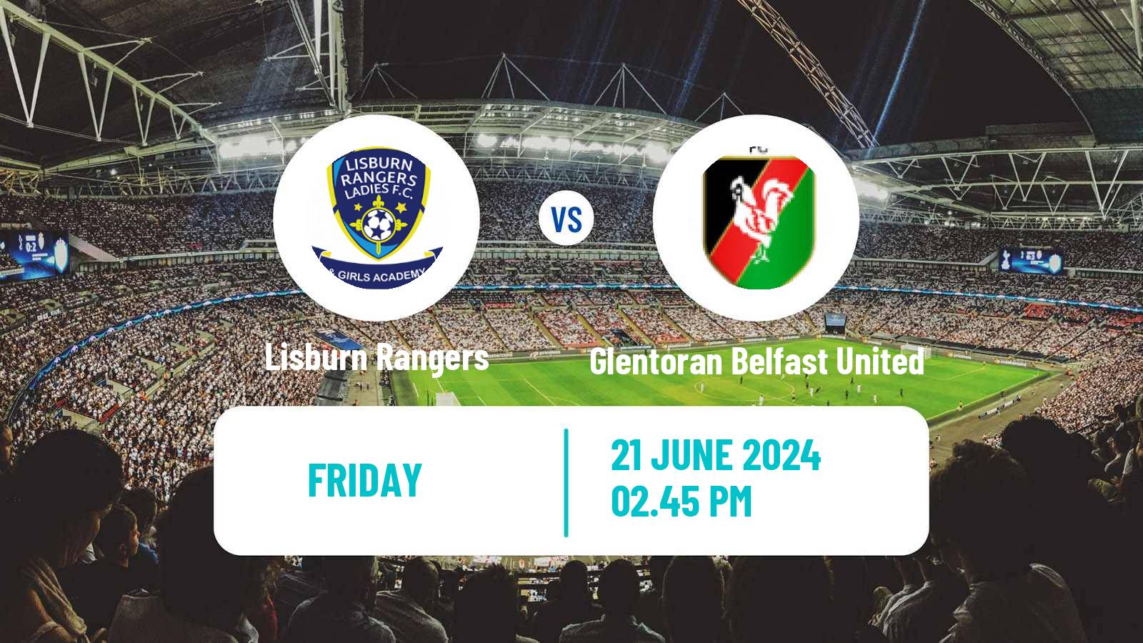 Soccer Northern Irish Premiership Women Lisburn Rangers - Glentoran Belfast United