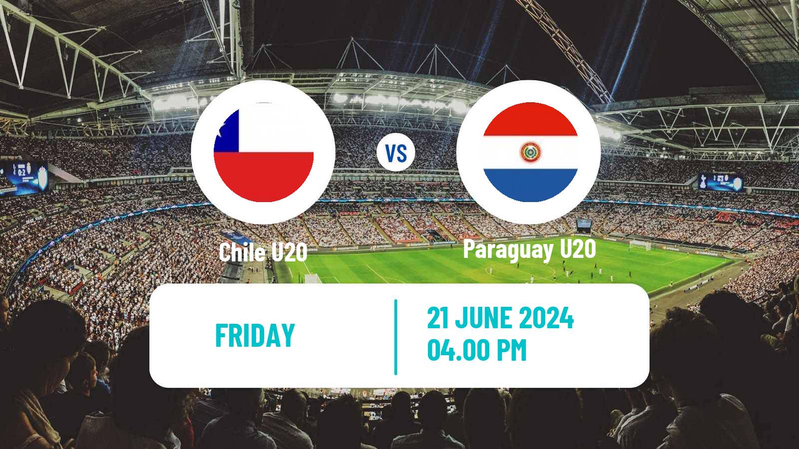 Soccer Friendly Chile U20 - Paraguay U20