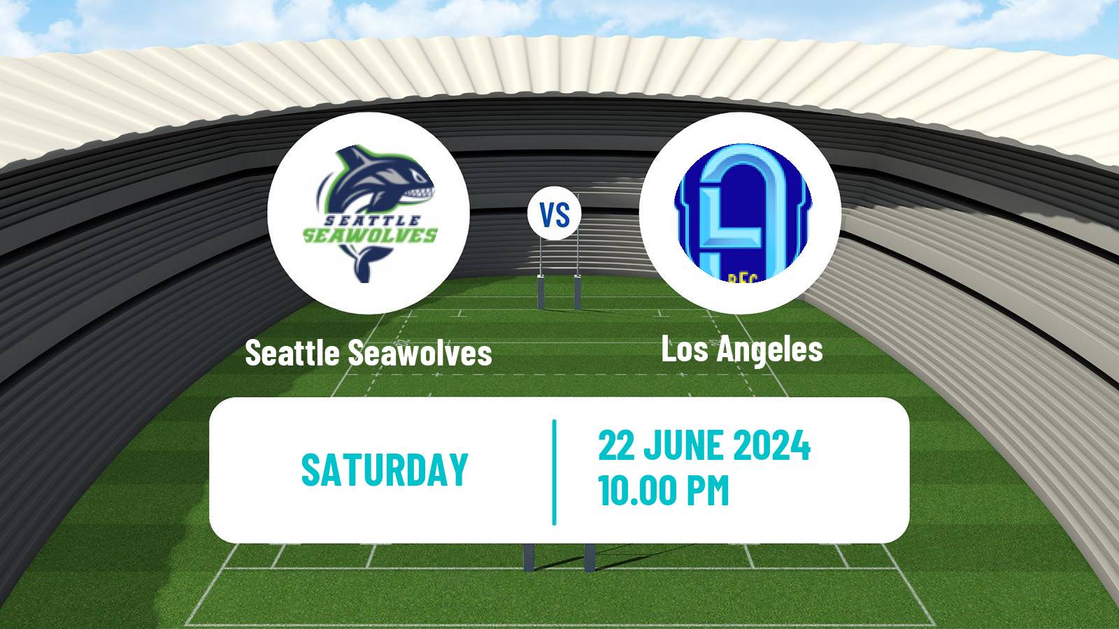 Rugby union USA Major League Rugby Seattle Seawolves - Los Angeles