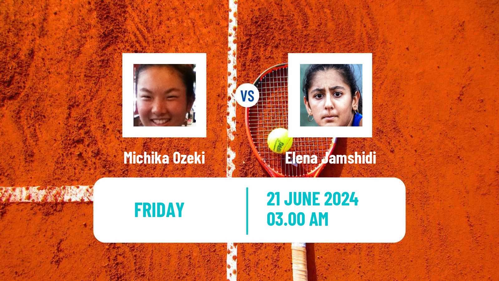 Tennis ITF W15 Hillcrest Women Michika Ozeki - Elena Jamshidi