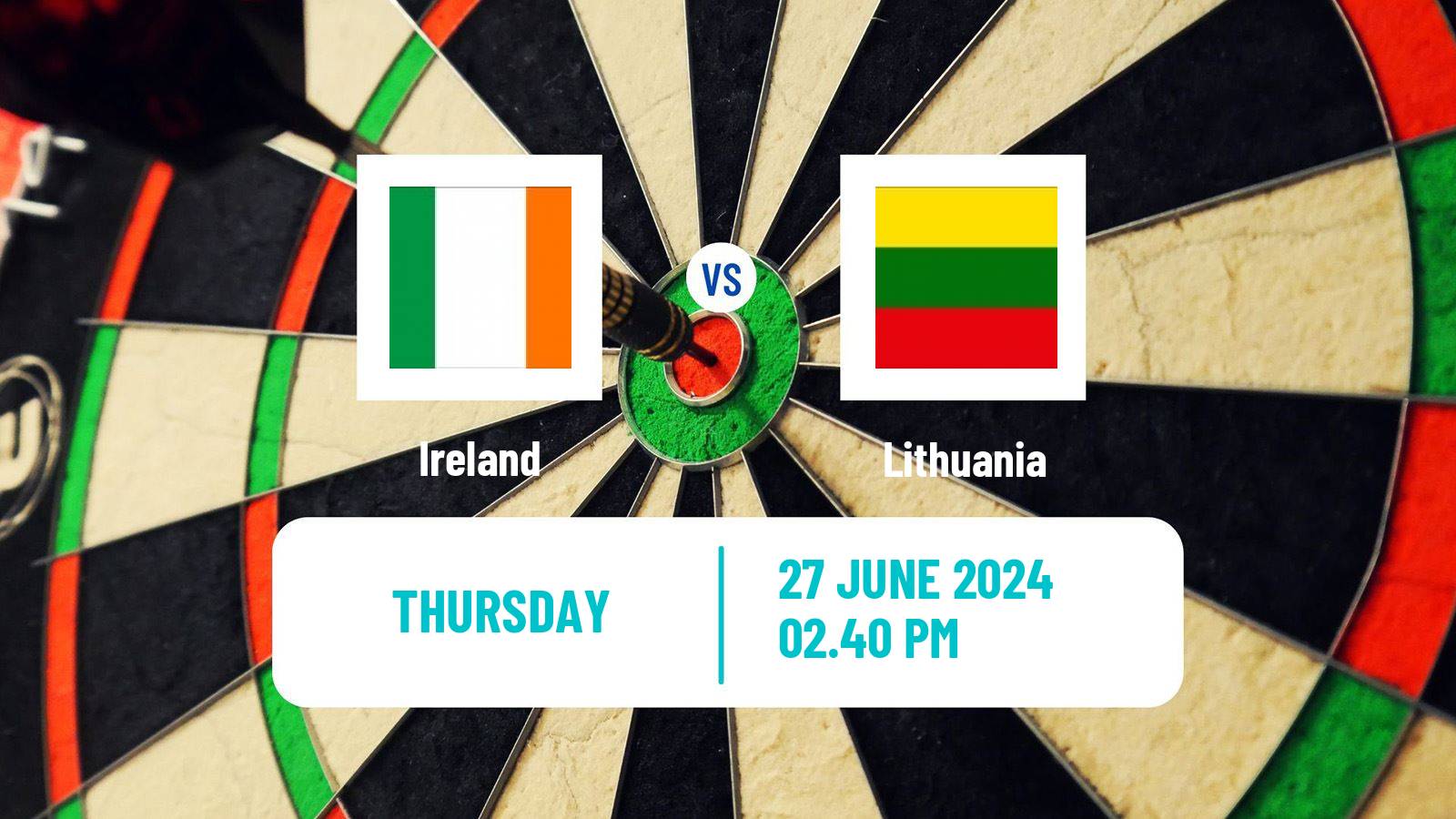 Darts World Cup Teams Ireland - Lithuania