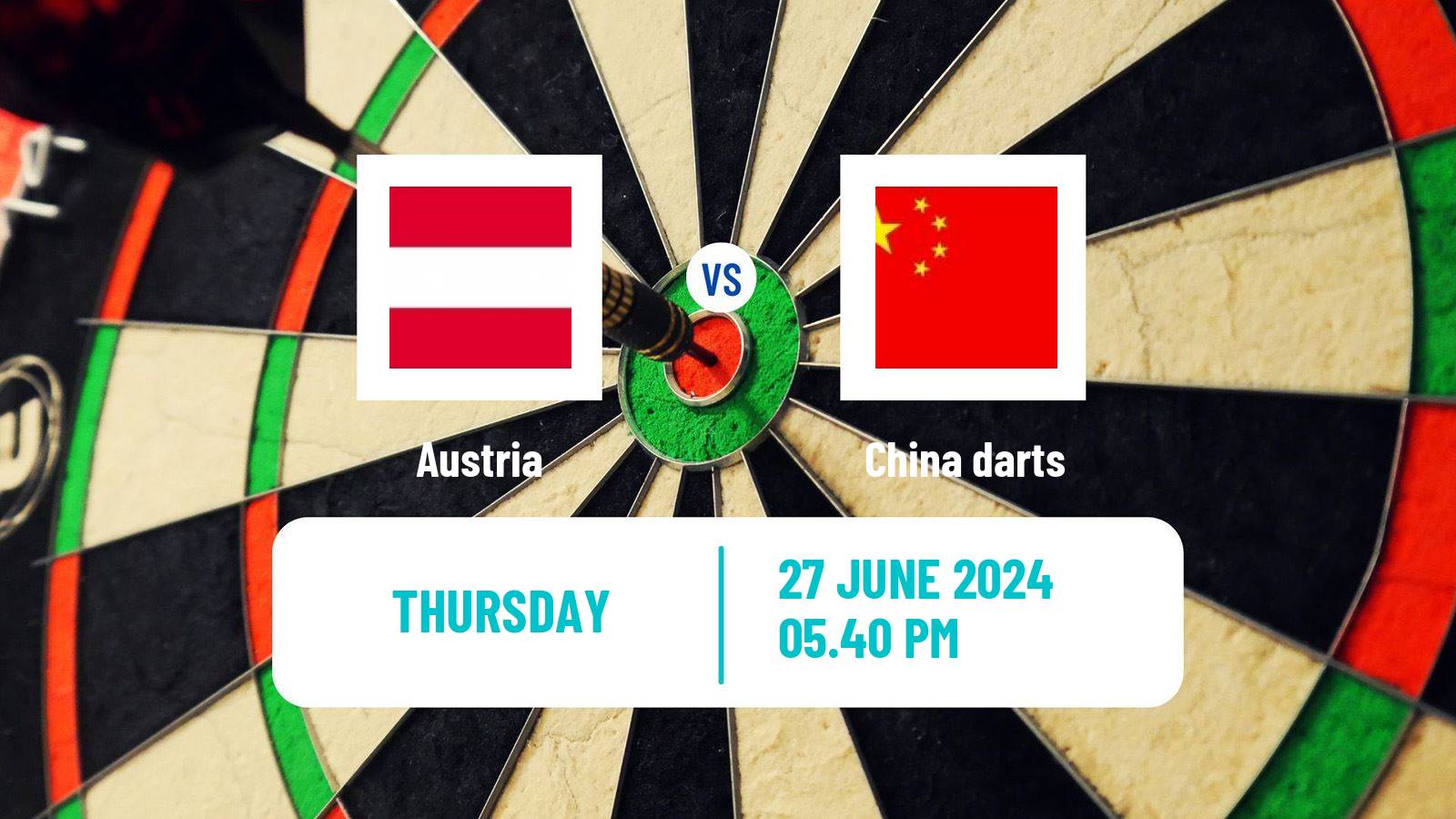 Darts World Cup Teams Austria - China