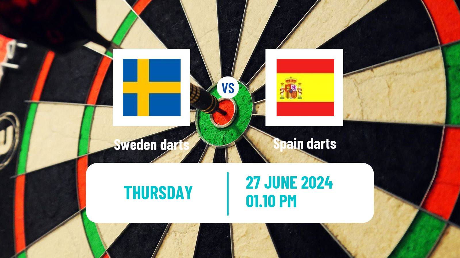 Darts World Cup Teams Sweden - Spain