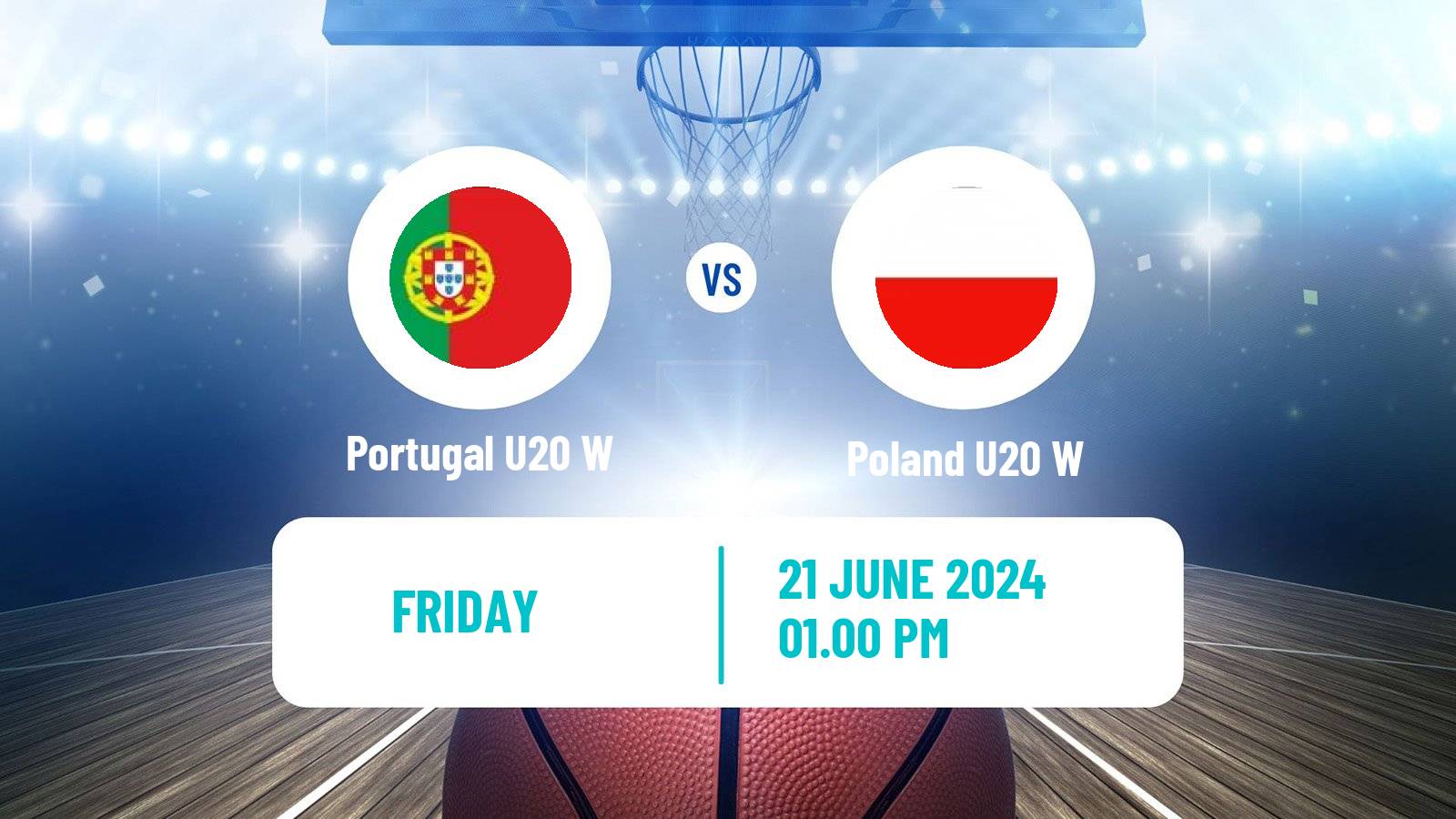 Basketball Friendly International Basketball Women Portugal U20 W - Poland U20 W