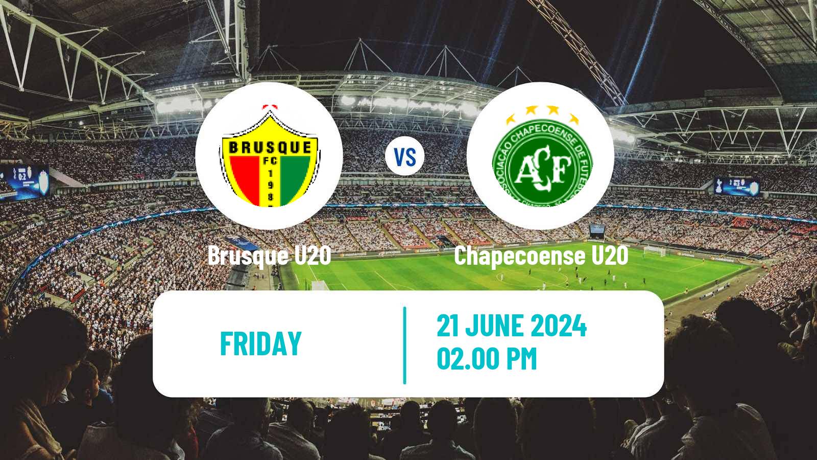 Soccer Brazilian Catarinense U20 Brusque U20 - Chapecoense U20