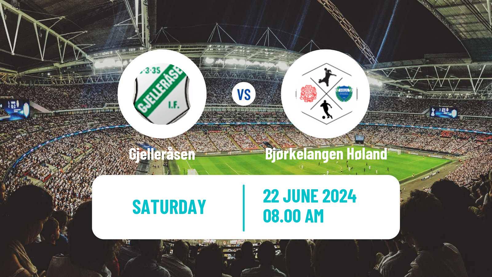 Soccer Norwegian Division 3 - Group 5 Gjelleråsen - Bjørkelangen Høland