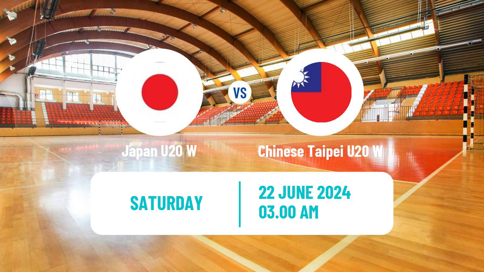 Handball World Championship U20 Handball Women Japan U20 W - Chinese Taipei U20 W