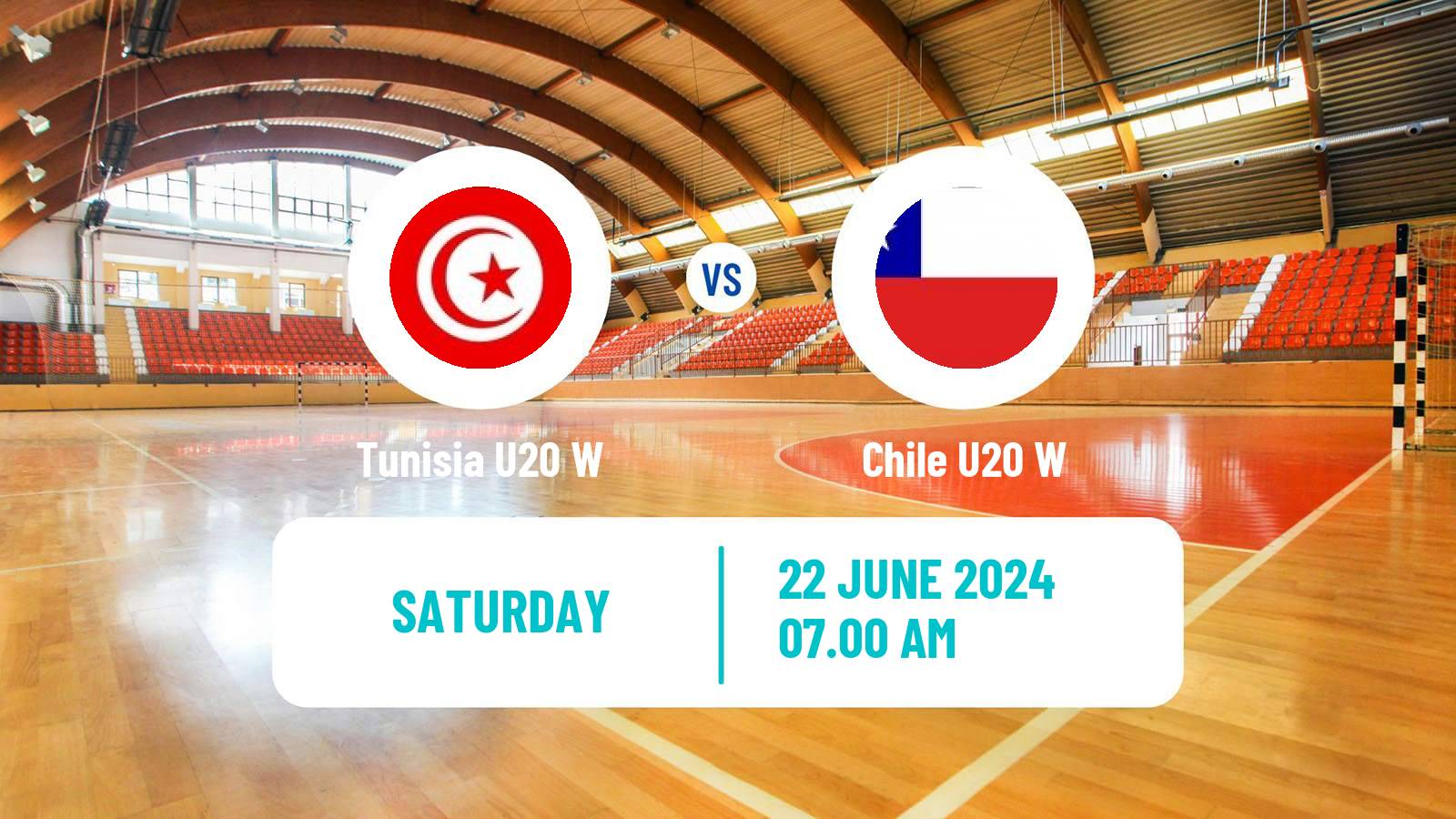 Handball World Championship U20 Handball Women Tunisia U20 W - Chile U20 W