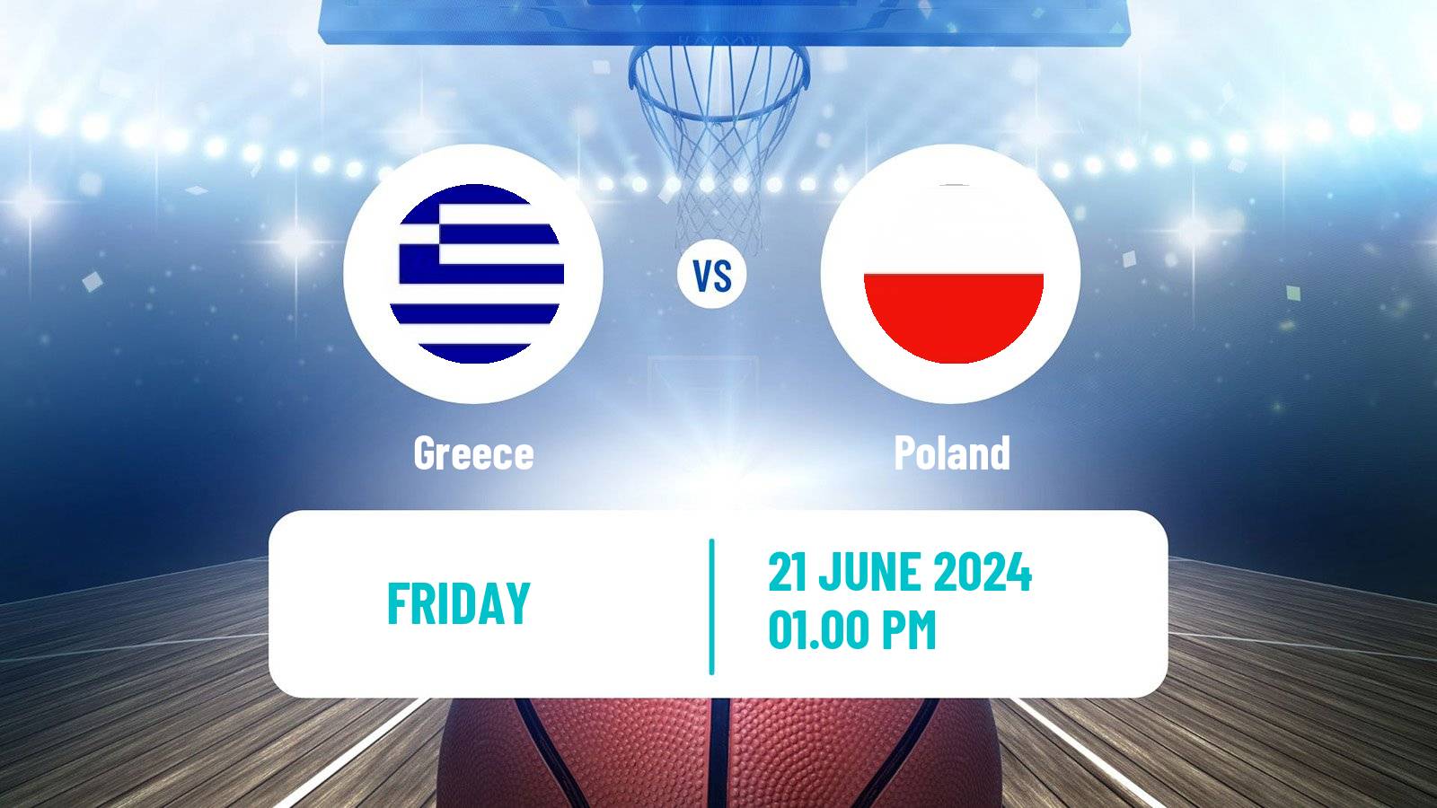 Basketball Friendly International Basketball Greece - Poland