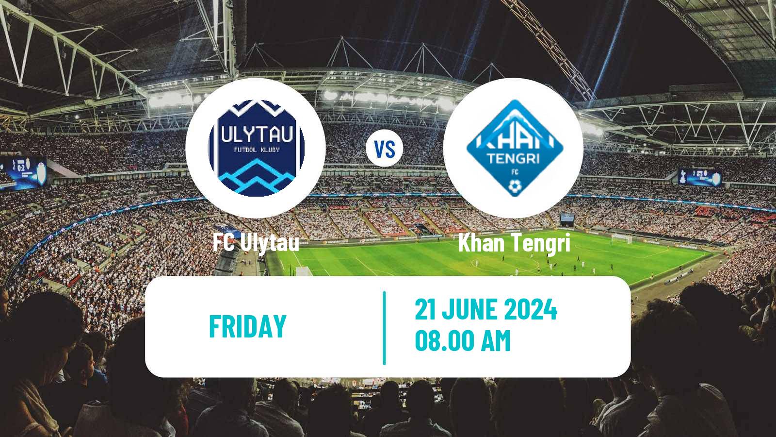 Soccer Kazakh First Division Ulytau - Khan Tengri