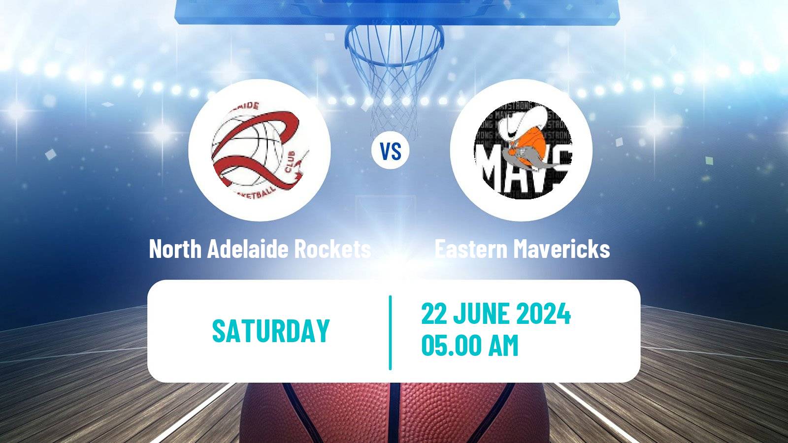 Basketball Australian NBL1 Central Women North Adelaide Rockets - Eastern Mavericks