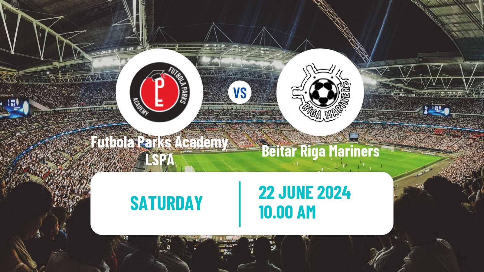 Soccer Latvian Cup Futbola Parks Academy LSPA - Beitar Riga Mariners