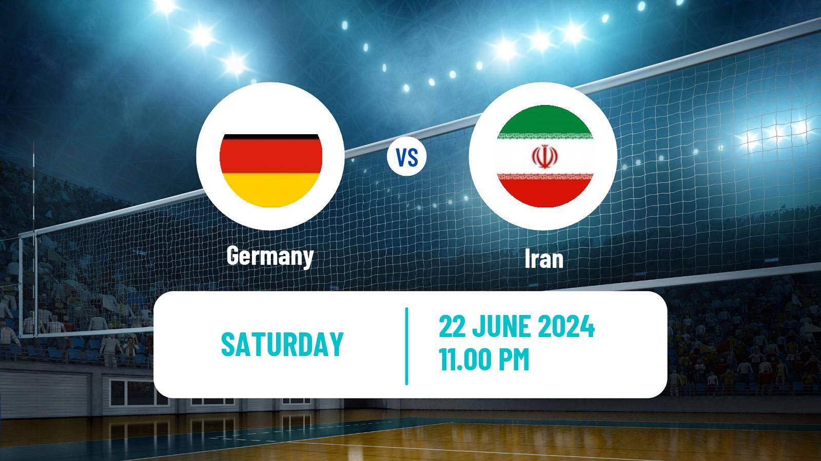 Volleyball Nations League Volleyball Germany - Iran