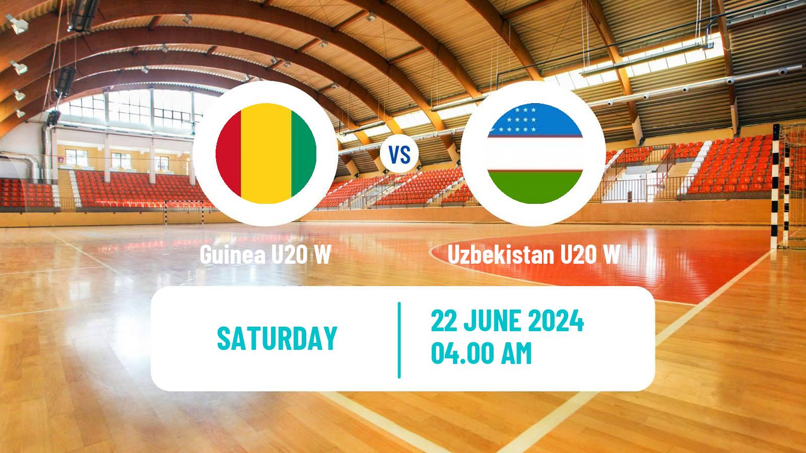 Handball World Championship U20 Handball Women Guinea U20 W - Uzbekistan U20 W