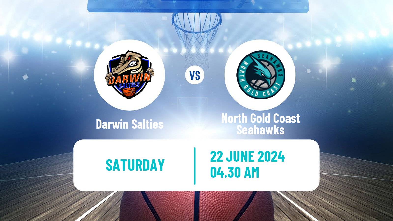 Basketball Australian NBL1 North Women Darwin Salties - North Gold Coast Seahawks