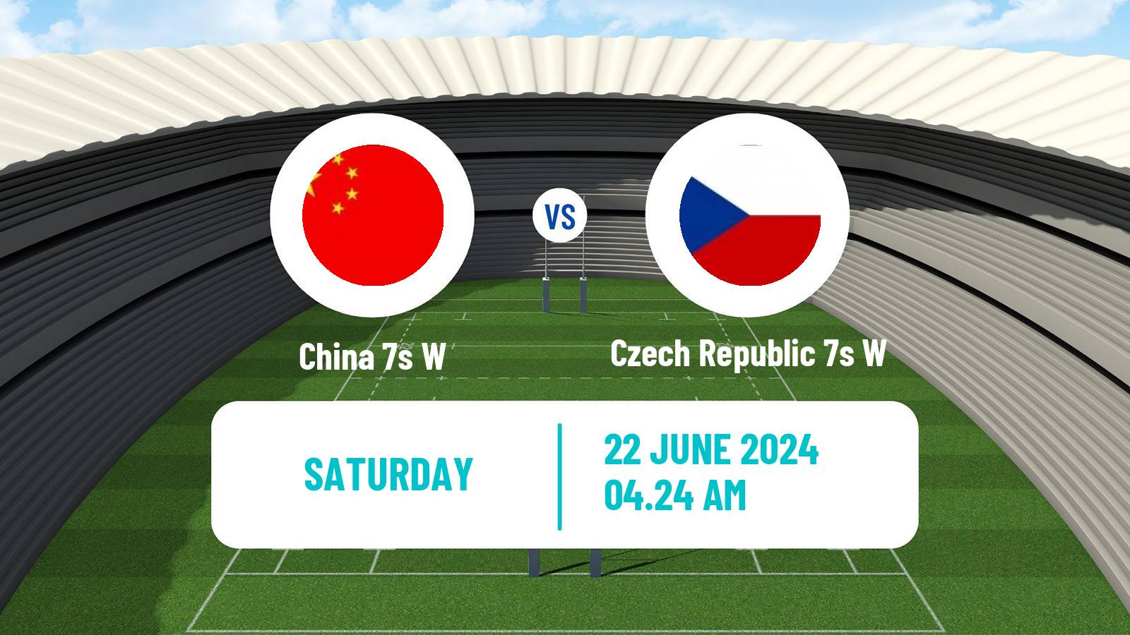 Rugby union Olympic Games 7s Rugby Women China 7s W - Czech Republic 7s W