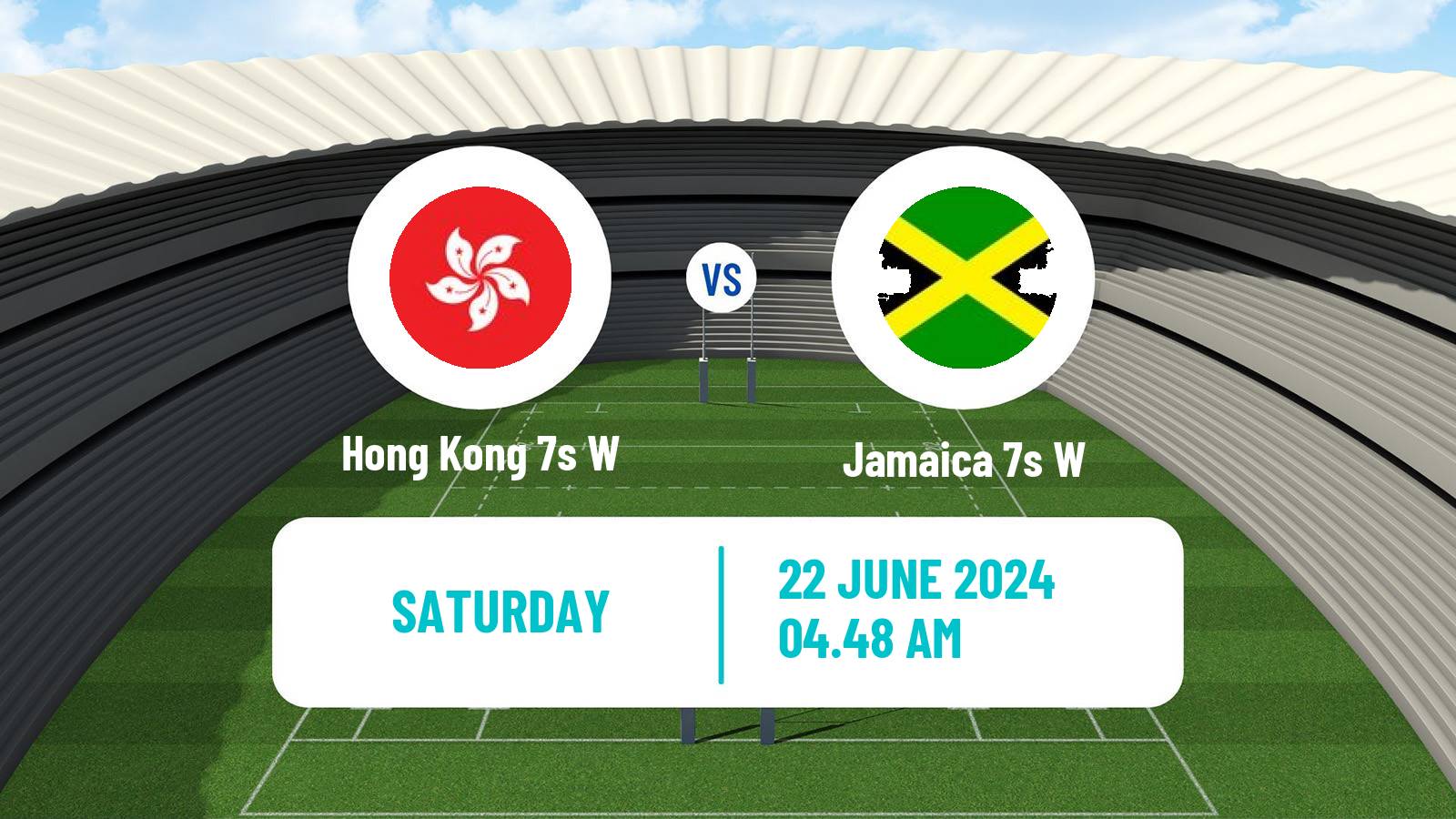 Rugby union Olympic Games 7s Rugby Women Hong Kong 7s W - Jamaica 7s W
