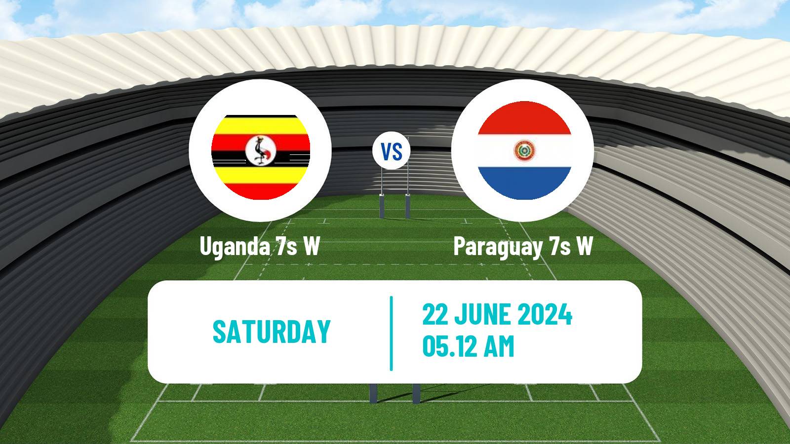 Rugby union Olympic Games 7s Rugby Women Uganda 7s W - Paraguay 7s W