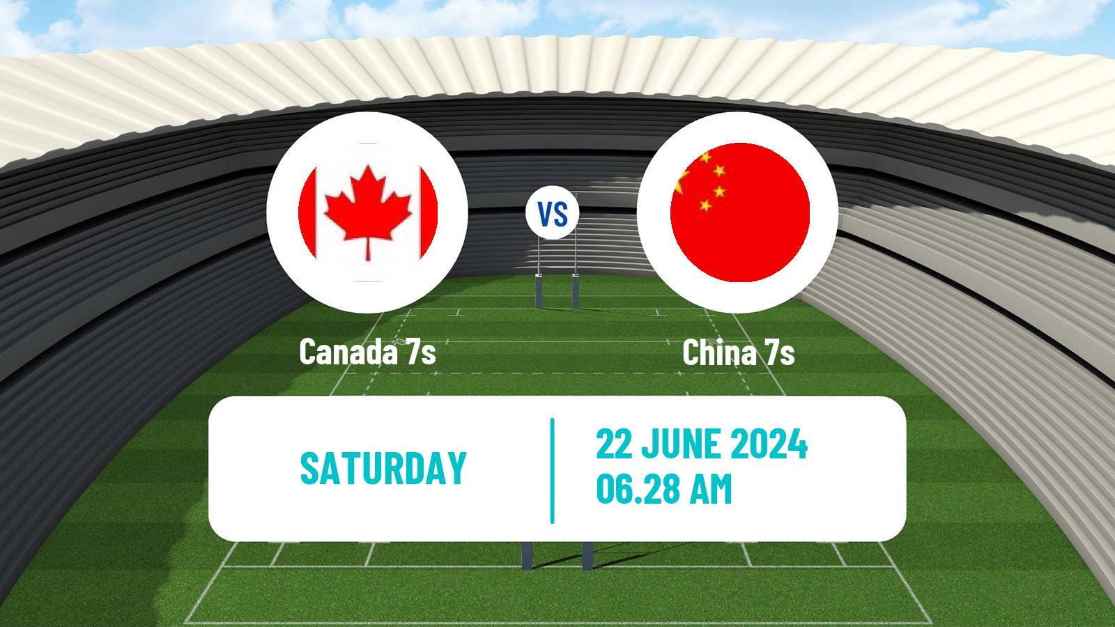 Rugby union Olympic Games 7s Rugby Canada 7s - China 7s