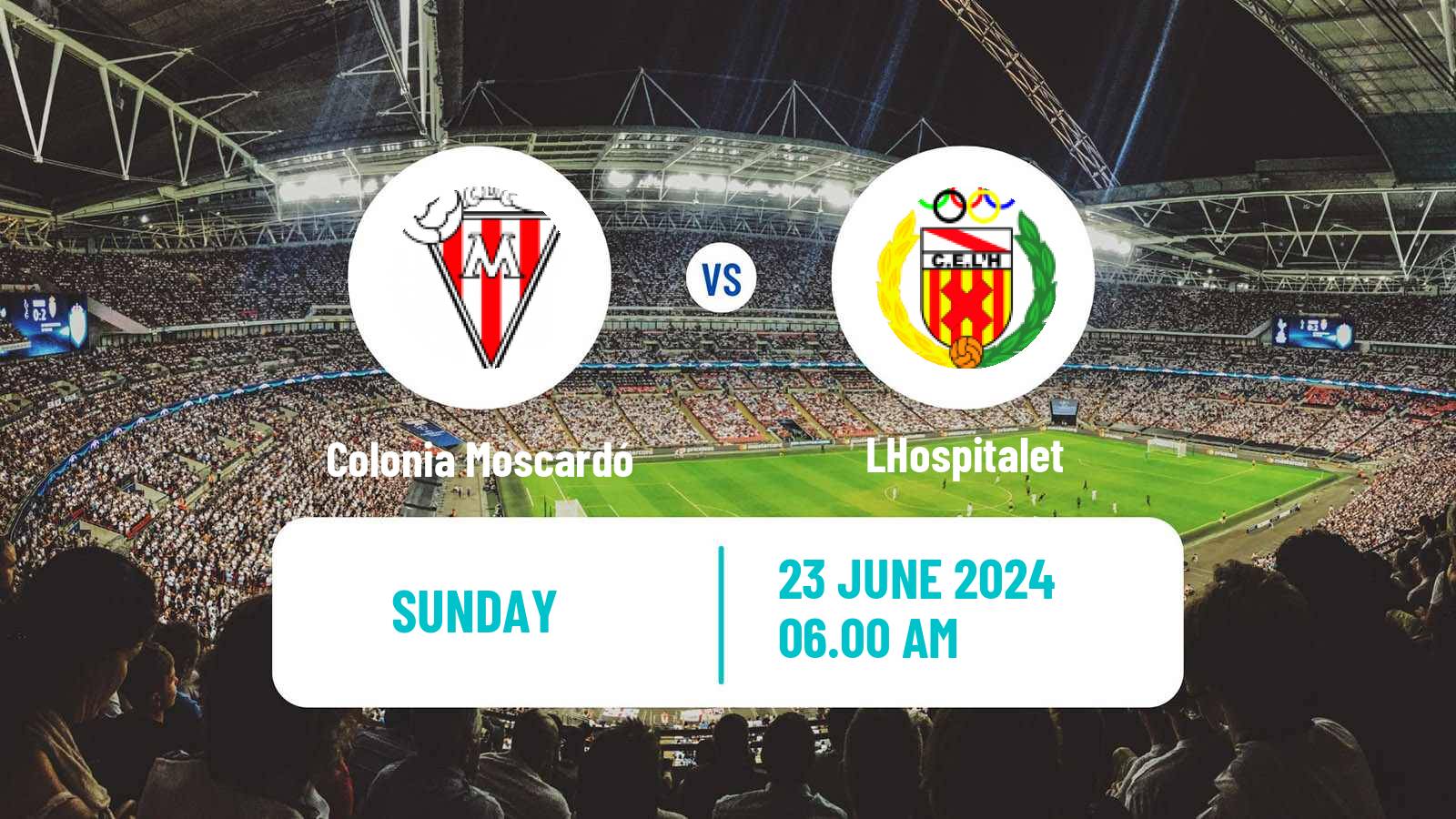 Soccer Spanish Tercera RFEF - Group 1 Colonia Moscardó - LHospitalet