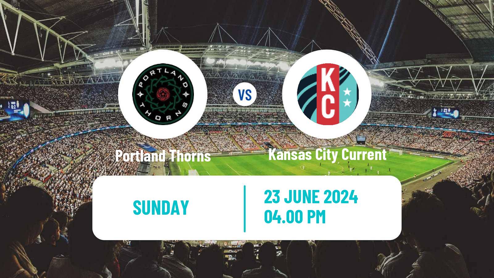 Soccer NWSL Portland Thorns - Kansas City Current