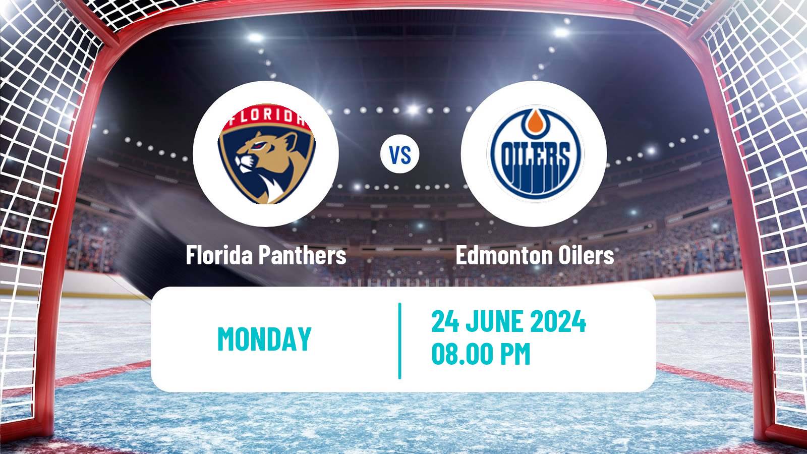 Hockey NHL Florida Panthers - Edmonton Oilers