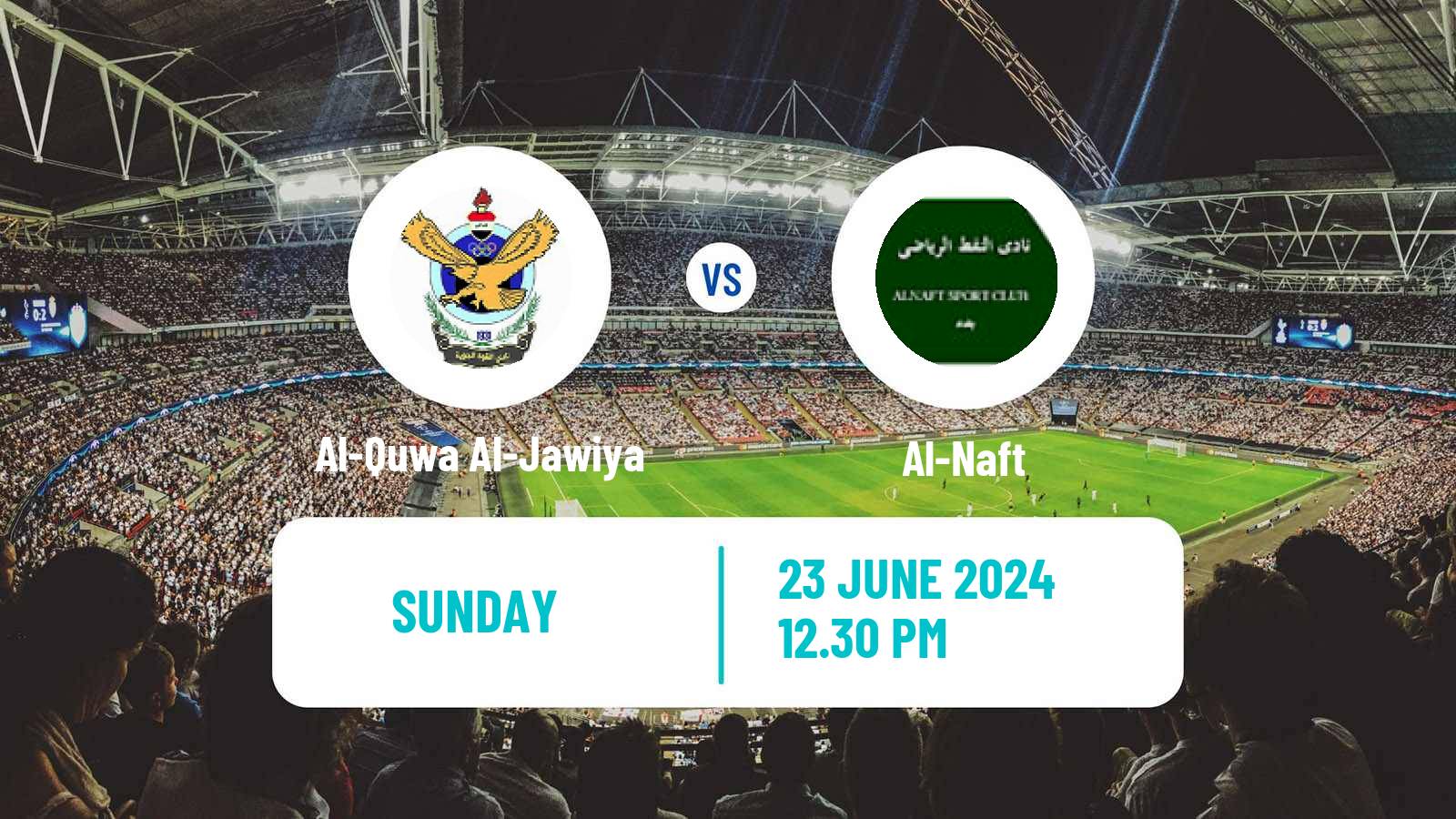 Soccer Iraqi Premier League Al-Quwa Al-Jawiya - Al-Naft