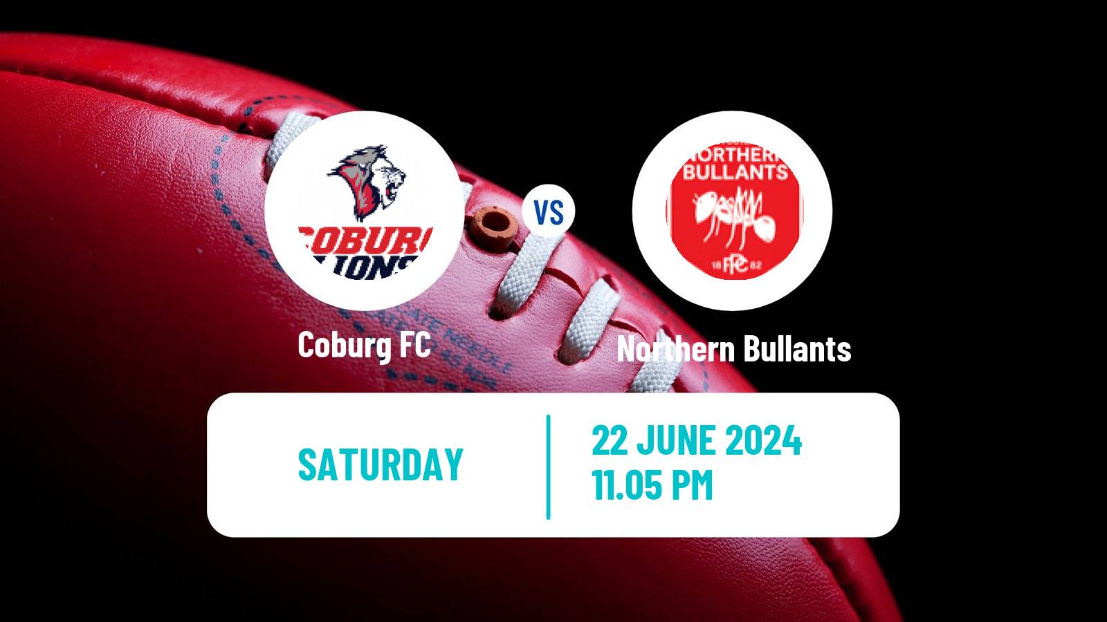 Aussie rules VFL Coburg - Northern Bullants