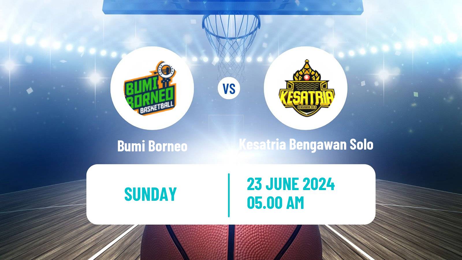 Basketball Indonesian IBL Bumi Borneo - Kesatria Bengawan Solo