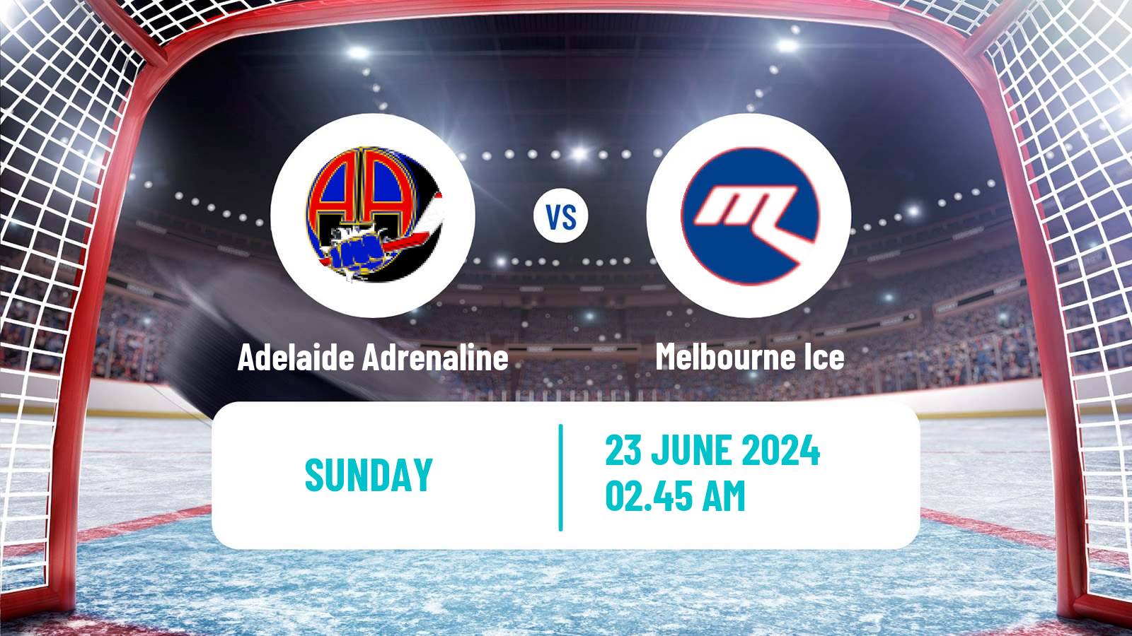 Hockey Australian Ice Hockey League Adelaide Adrenaline - Melbourne Ice