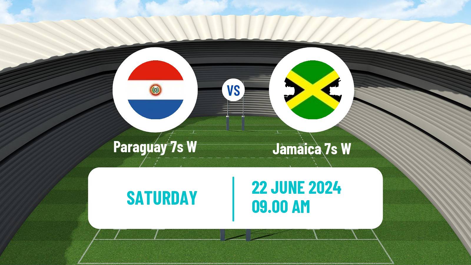 Rugby union Olympic Games 7s Rugby Women Paraguay 7s W - Jamaica 7s W
