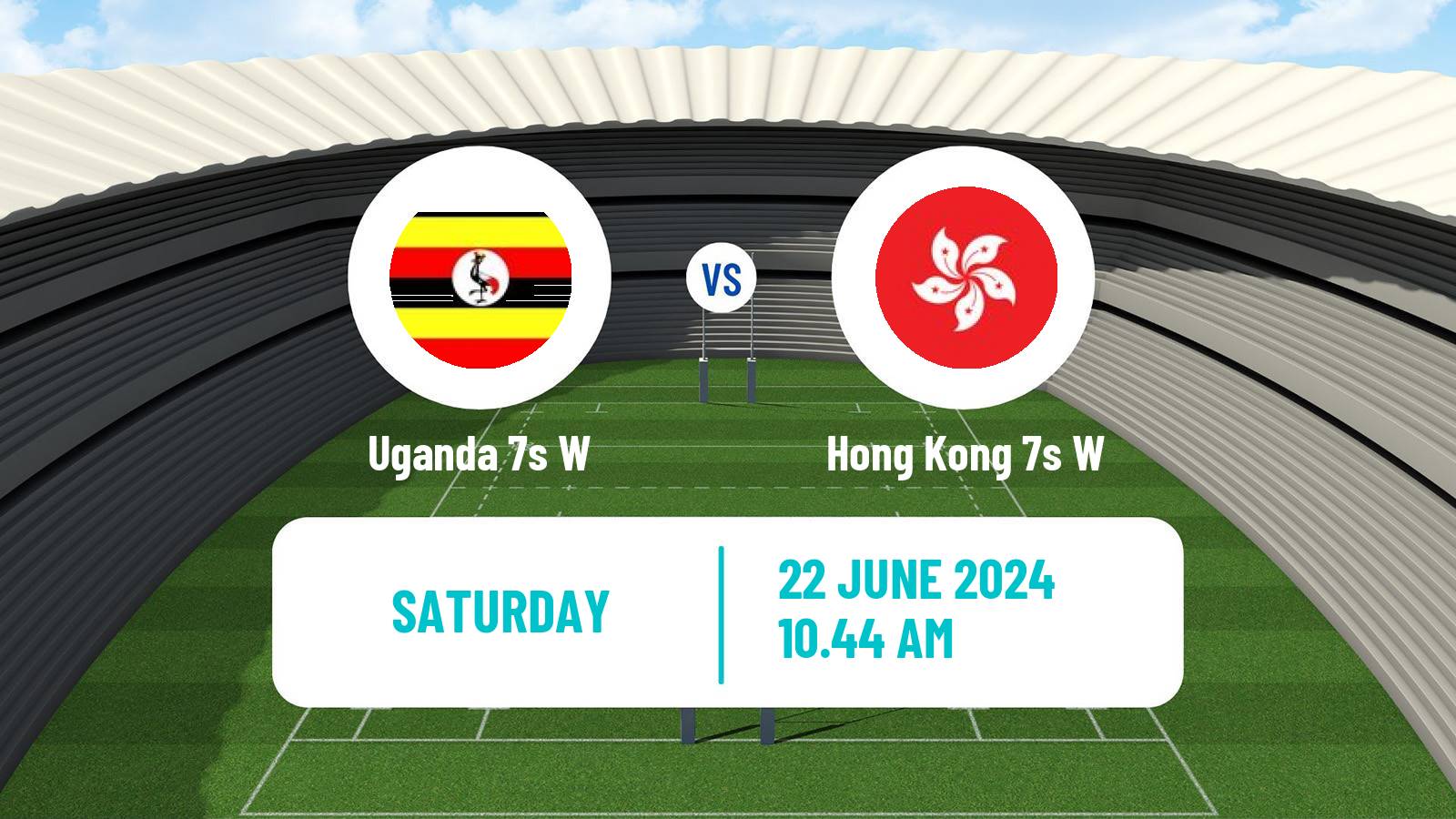 Rugby union Olympic Games 7s Rugby Women Uganda 7s W - Hong Kong 7s W